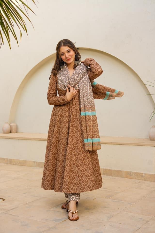 Anjali's  New Cotton Suit Set