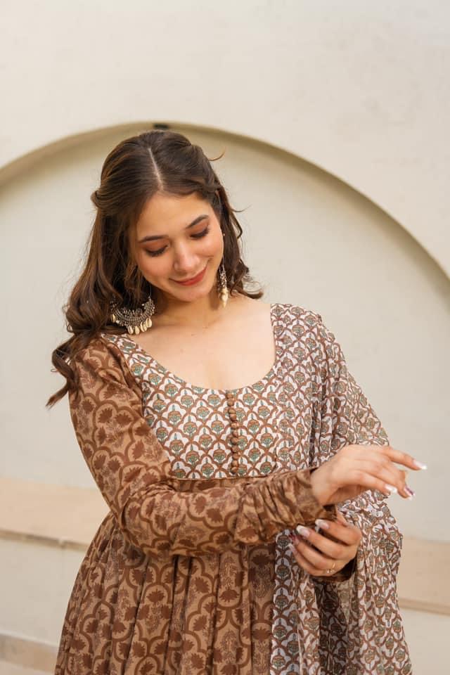 Anjali's  New Cotton Suit Set