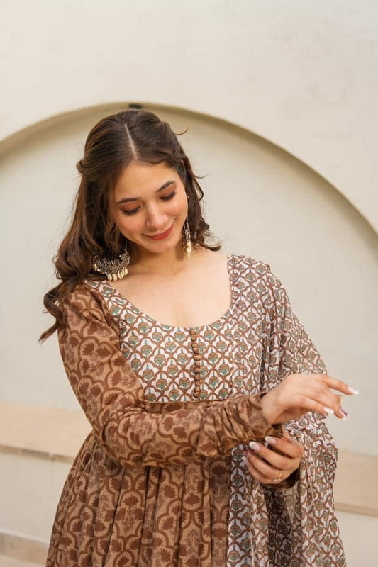 Anjali's  New Cotton Suit Set