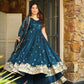 Morlo`s  Rama Anarkali Premium Suit Set