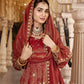 Zainab  Rust cosmo Anarkali Suit Set