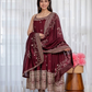 Alveera Vichitra Silk Febric Suit Set