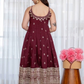 Alveera Vichitra Silk Febric Suit Set