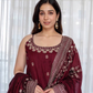 Alveera Vichitra Silk Febric Suit Set