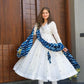 DHANU WHITE CHANDERI SUIT SET