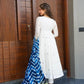 DHANU WHITE CHANDERI SUIT SET