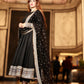 Mahira`s Rayon Cotton Black Suit Set