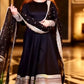 Mahira`s Rayon Cotton Black Suit Set