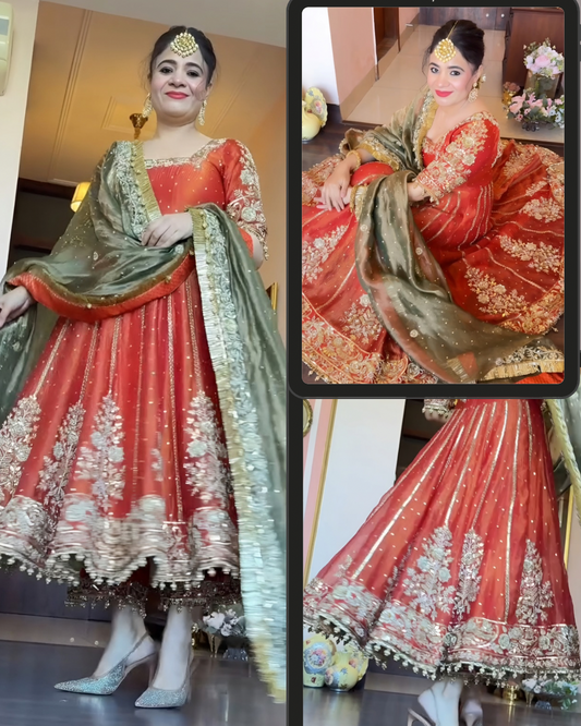 Anjali's' Traditional Anarkali Suit