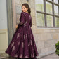 Sophia's Pure Cotton Anarkali Style Plazzo Suit Set