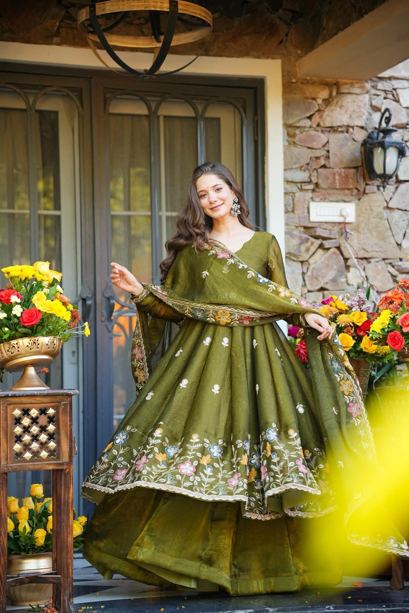 Venisa Elegant Anarkali Suit Set