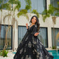 Zarana's Mystic Black Pure Cotton Suit Set