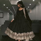 PALAK'S BLACK COLOUR TRENDING ANARKALI SET