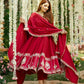 RIMI'S RED COLOUR TRENDING ANARKALI SET