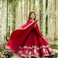 RIMI'S RED COLOUR TRENDING ANARKALI SET