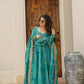 BANDHANI SKY COLOR ANARKALI SUIT SET