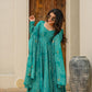 BANDHANI SKY COLOR ANARKALI SUIT SET