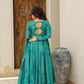 BANDHANI SKY COLOR ANARKALI SUIT SET