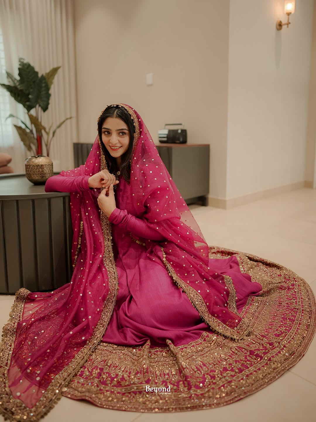 Antika Pink Elegant Anarkali Suit Set