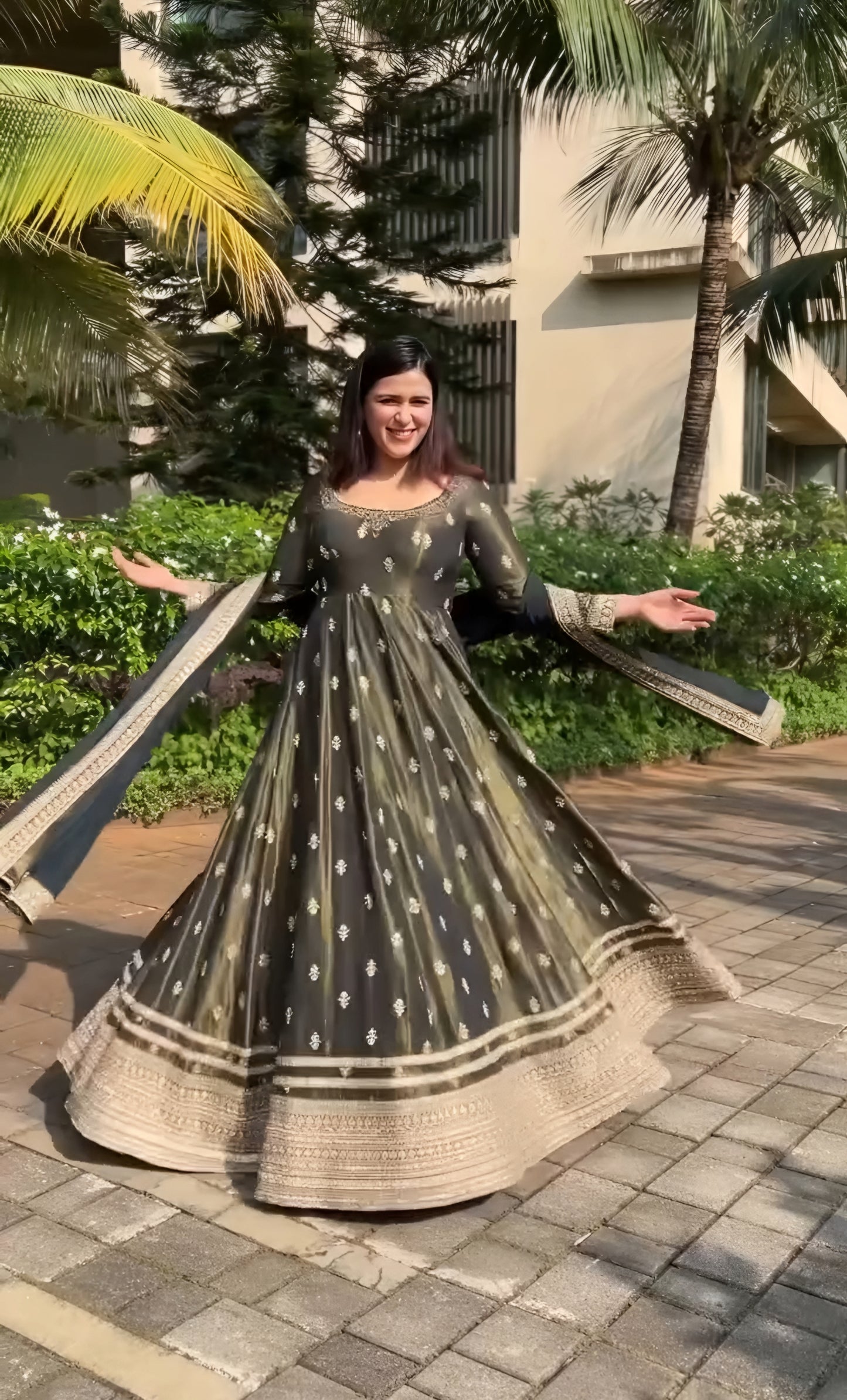 Mannara Elegant Anarkali Suit Set