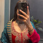 Rajwadi Royal Rich Pink Glamour nine thousand Velvet Suit Set