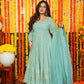 SKY NIGHT STAR EMBROIDERED GEORGETTE SUIT SET TD-120