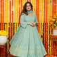 SKY NIGHT STAR EMBROIDERED GEORGETTE SUIT SET TD-120