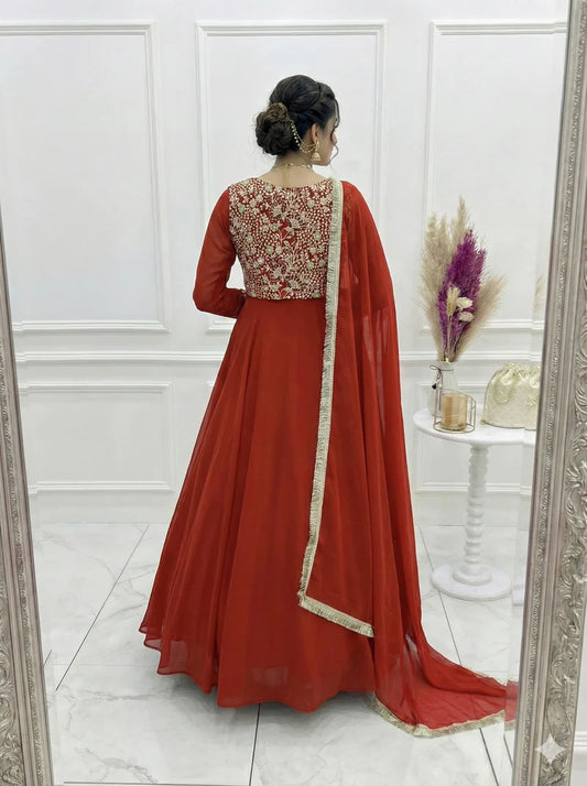 Traditional Maxi Anarkali Suit