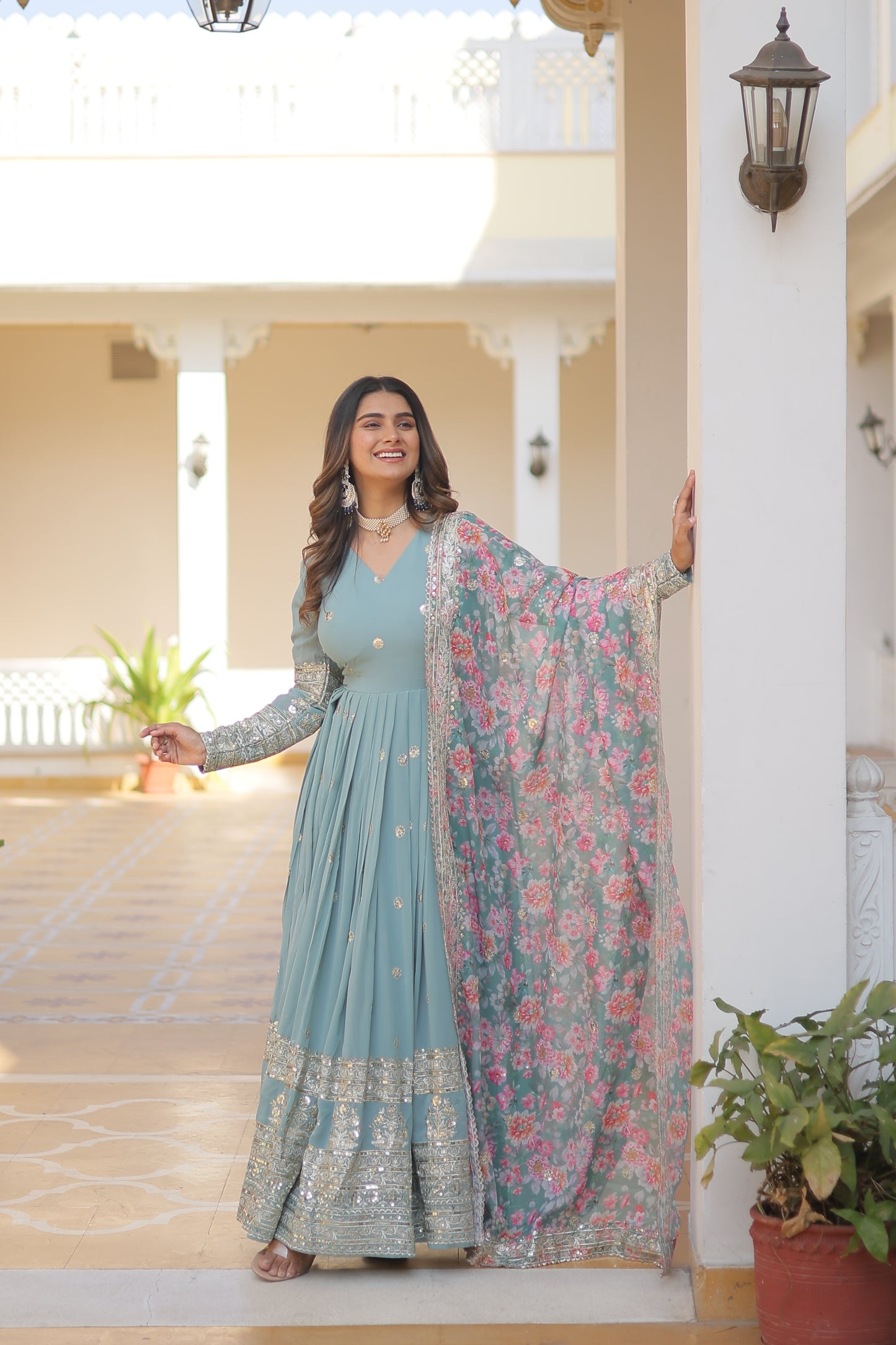 KAVITA'S DESIGNER READYMADE GOWN 131