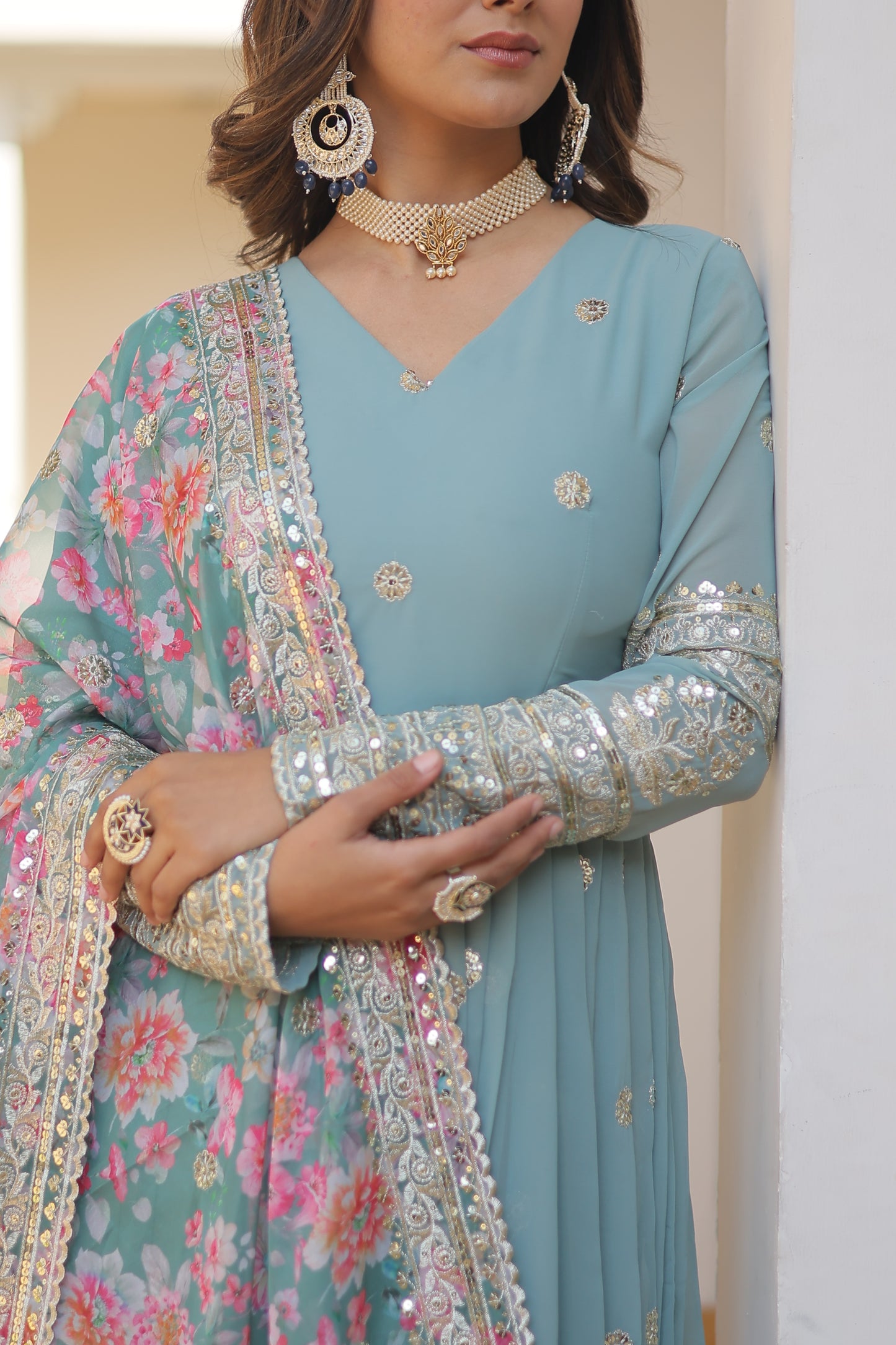 KAVITA'S DESIGNER READYMADE GOWN 131