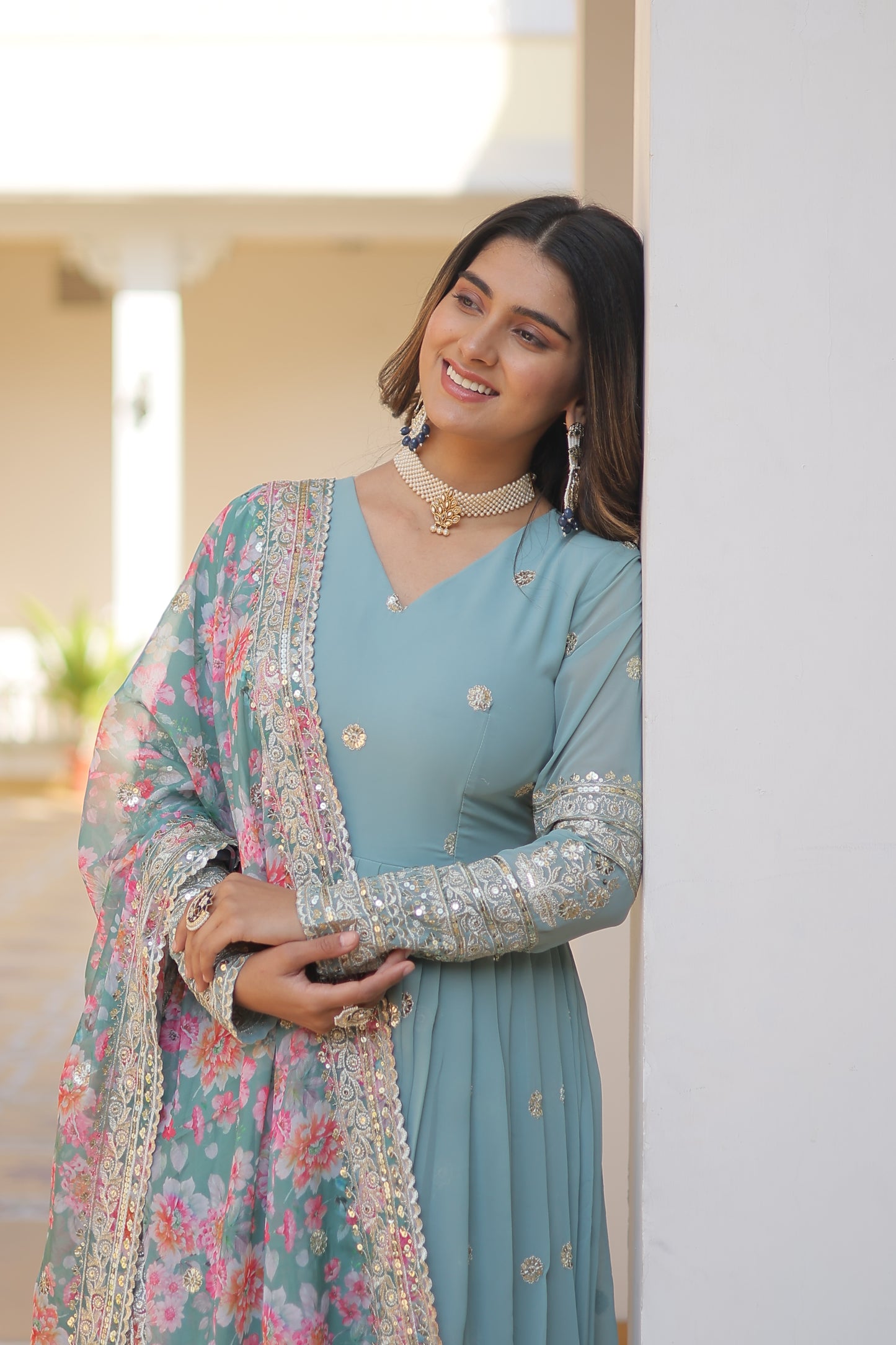 KAVITA'S DESIGNER READYMADE GOWN 131