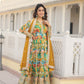 MALTI COLOUR READYMADE GOWN WITH DUPATTA SET-TD-129-MALTI GREEN