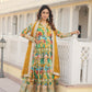MALTI COLOUR READYMADE GOWN WITH DUPATTA SET-TD-129-MALTI GREEN