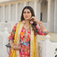 MALTI COLOUR READYMADE GOWN WITH DUPATTA SET-TD-129-MALTI RED