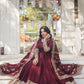 RADIANT DARK MAROON SUIT SET