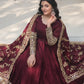 RADIANT DARK MAROON SUIT SET