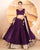 Katalina's Wine Coloured Party Wear Lehenga Choli