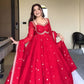 Radhika Red Colour Trending Suit Set