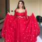 Radhika Red Colour Trending Suit Set