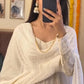 KINJU'S WHITE COLOURED ANARKALI SUIT SET.