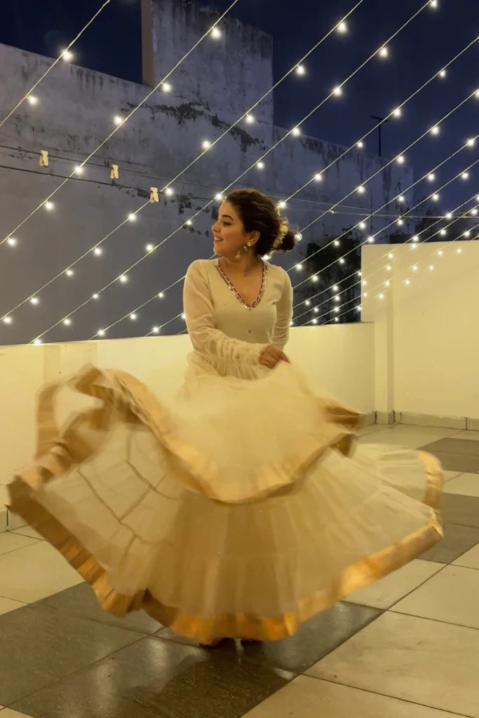 Rozi Anarkali Premium Suit Set