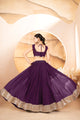 Katalina's Wine Coloured Party Wear Lehenga Choli