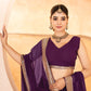 Katalina's Wine Coloured Party Wear Lehenga Choli
