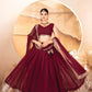 Katalina's Maroon Coloured Party Wear Lehenga Choli