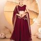 Katalina's Maroon Coloured Party Wear Lehenga Choli