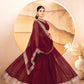 Katalina's Maroon Coloured Party Wear Lehenga Choli