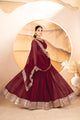 Katalina's Maroon Coloured Party Wear Lehenga Choli
