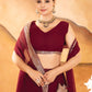 Katalina's Maroon Coloured Party Wear Lehenga Choli