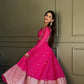 Bandhej Heavy Traditional Koti Anarkali Suit Set