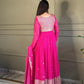 Bandhej Heavy Traditional Koti Anarkali Suit Set
